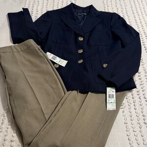 NWT Evan Picone 2 PC Suit